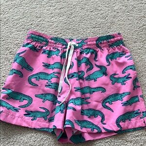 Chubbies alligator swim trunks